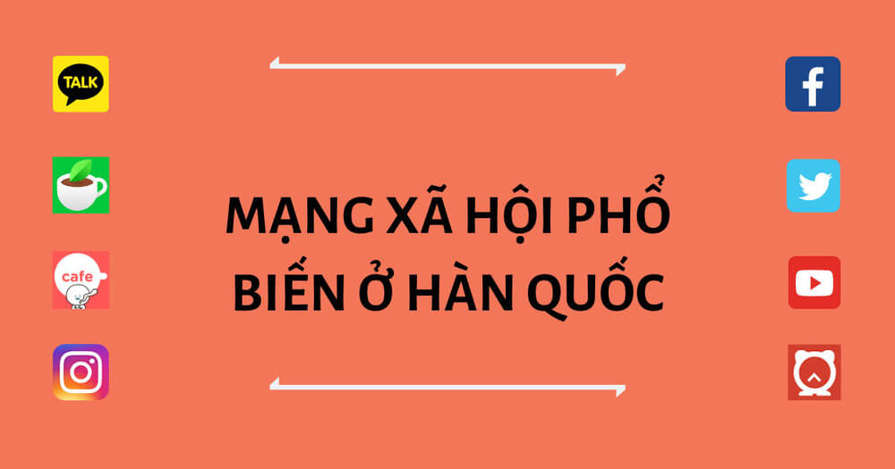 Giải Đáp Thắc Mắc Hàn Quốc Dùng Mạng Xã Hội Gì