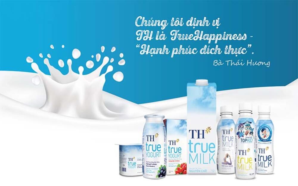 Hiệu ứng đem lại từ chiến lược sản phẩm của TH True Milk