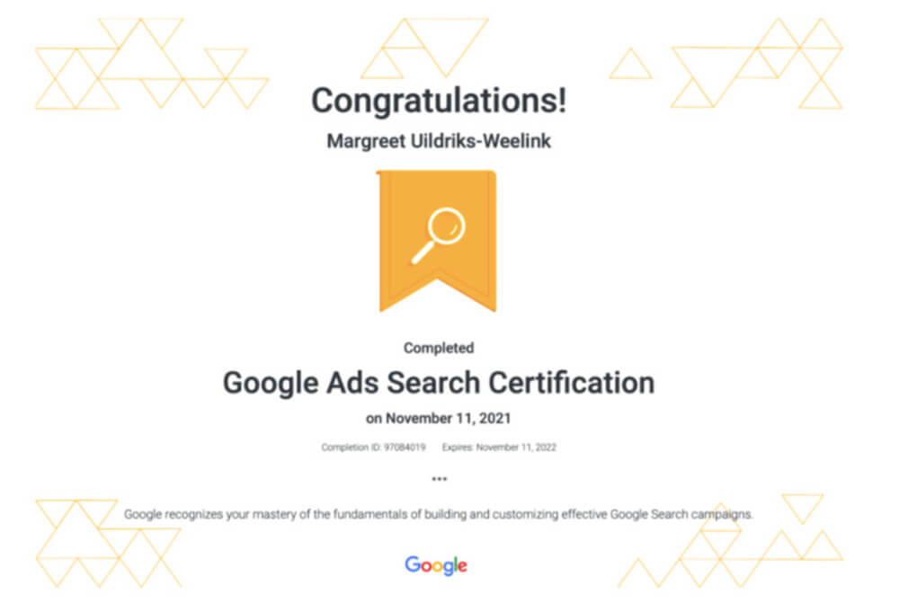 Skillshop – Google Ads Search