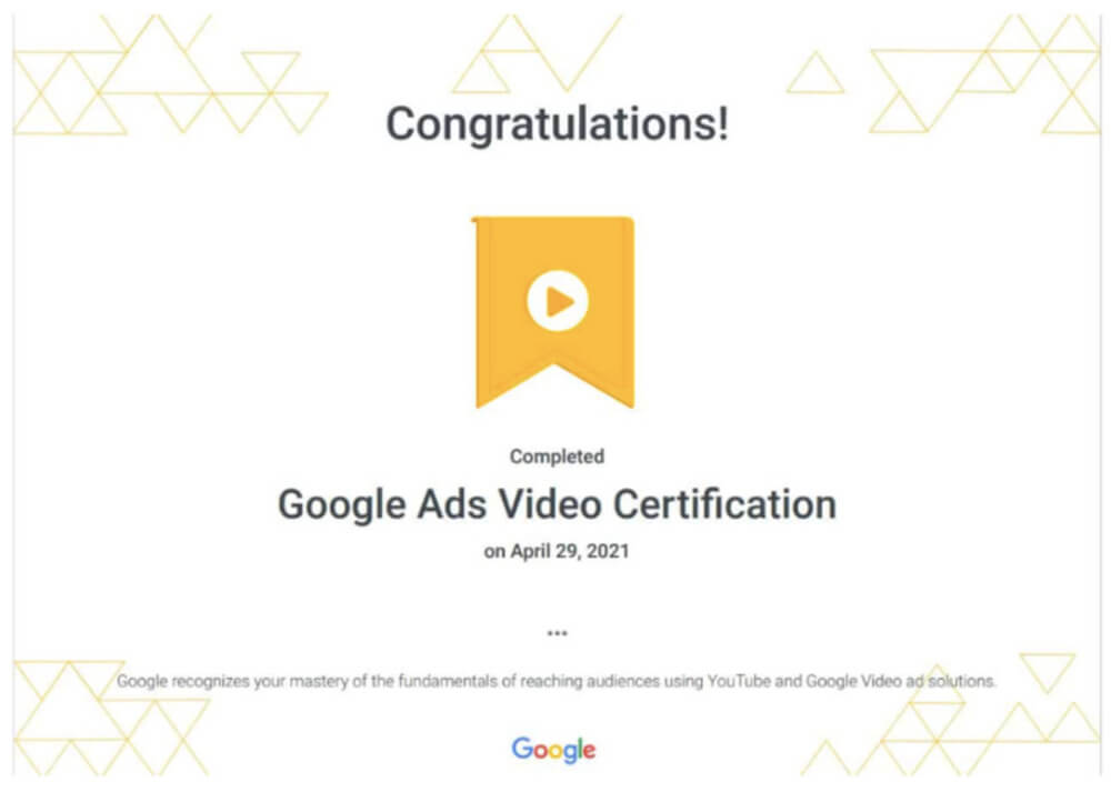 Skillshop – Google Ads Video
