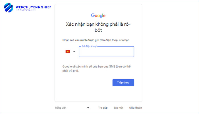 tao gmail mới